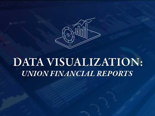 Data visualization: union financial reports