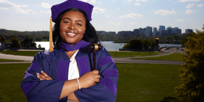 Alexis Hawkins, a Job Corps grad, recently completely law school.