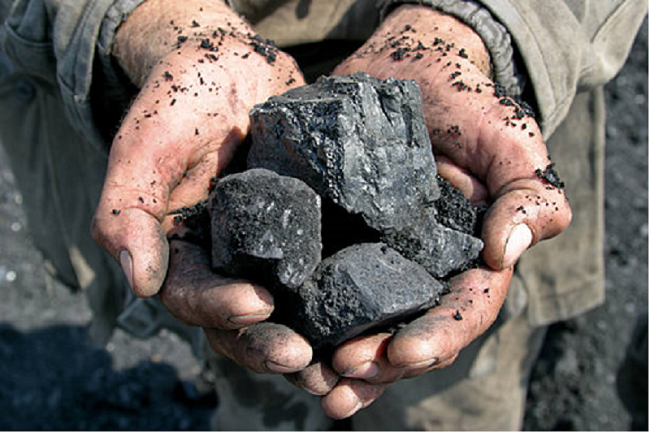 A person holding rocks in their hands.