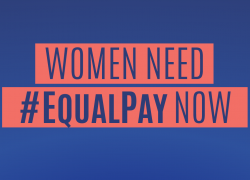 Women need equal pay now