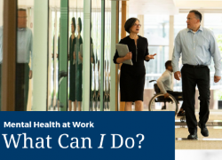 Mental Health at Work: What Can I Do? Graphic