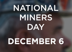 National Miners Day, December 6