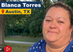 An image of Blanca Torres. Austin, TX.