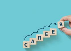 A rectangle with the word career spelled out.