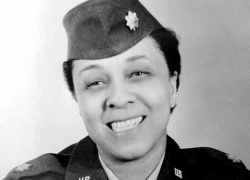 Oleta Crain, a former regional administrator of the Labor Department’s Women’s Bureau, joined the Women’s Army Auxillary Corp (WAAC) in 1942.