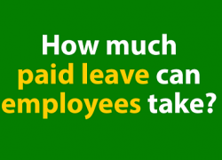 temp job ended can i get unemployment How much paid leave can employees take?