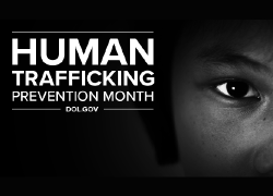 Human trafficking prevention month. DOL.gov