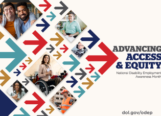 National Disability Employment Awareness Month: Advancing Access & Equity | dol.gov/odep