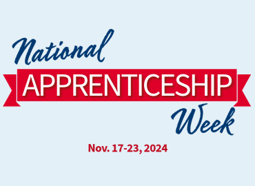 National Apprenticeship Week. Nov 17-23, 2024